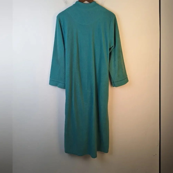 Smocked Long Zip Robe - Medium - Picture 2 of 4